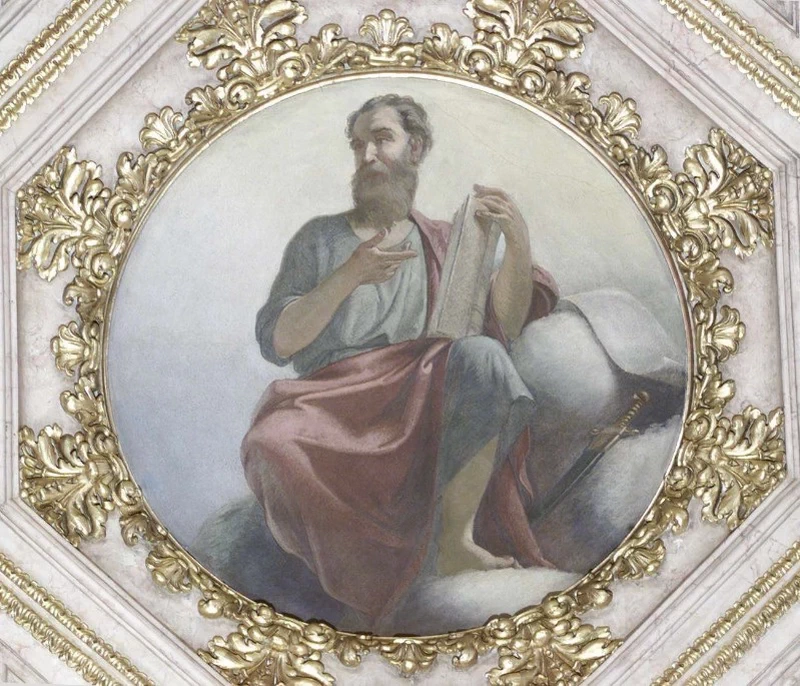 S. Paolo - 1862, affresco, Cattedrale di S, Alessandro (BG)